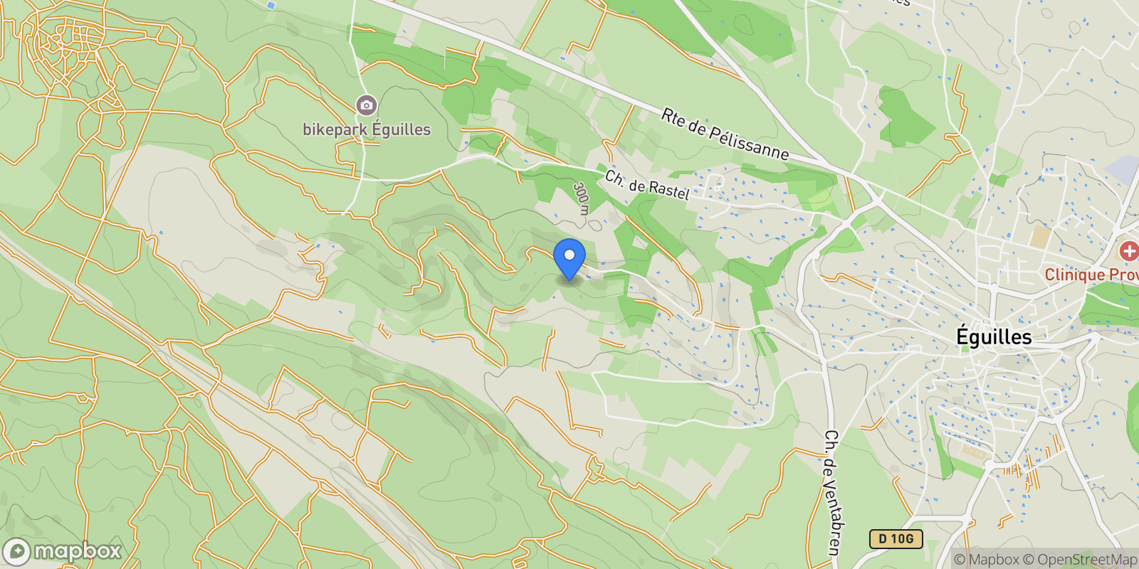 Map showing Éguilles, Provence-Alpes-Côte d'Azur, France.