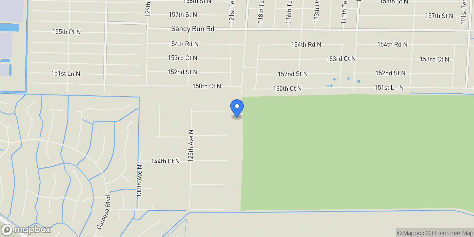 Map showing 12168 148th Rd N, Palm Beach Gardens, Florida, United States.