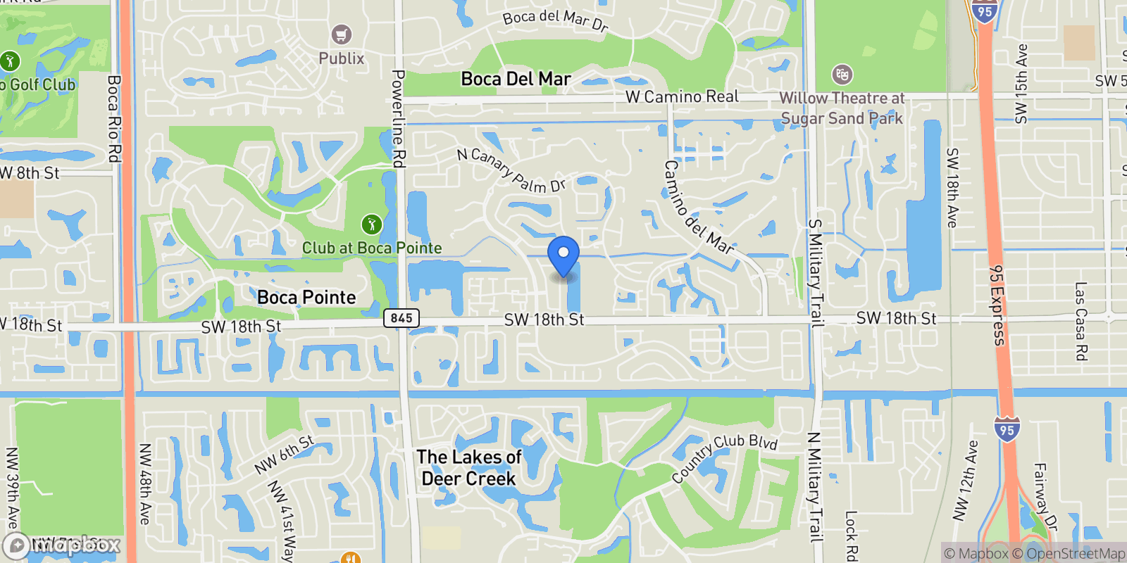 Map showing 23149 Via Stel , Boca Raton, FL 33433, Boca Raton, Florida, United States.