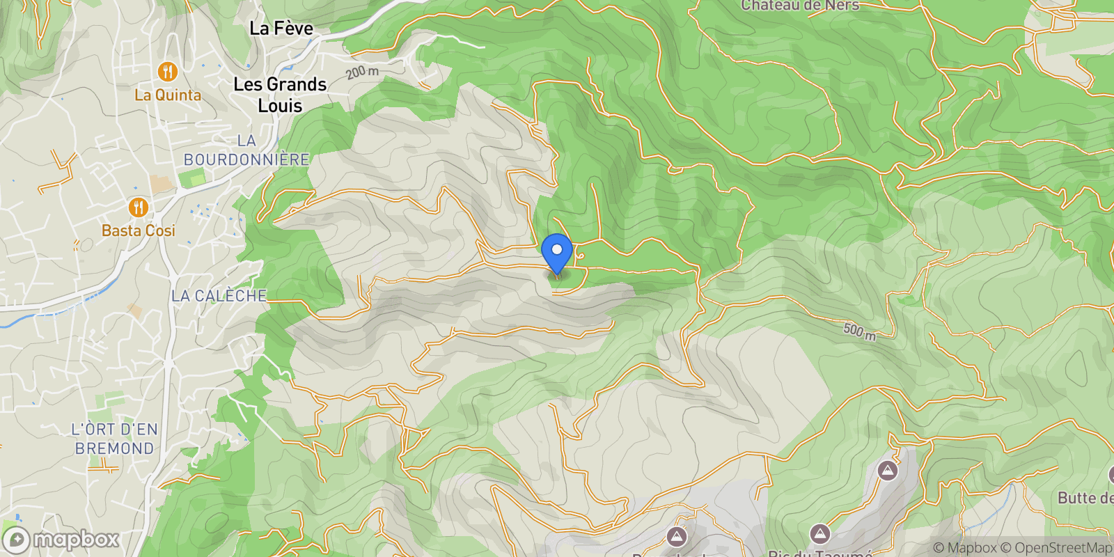 Map showing Allauch, Provence-Alpes-Côte d'Azur, France.