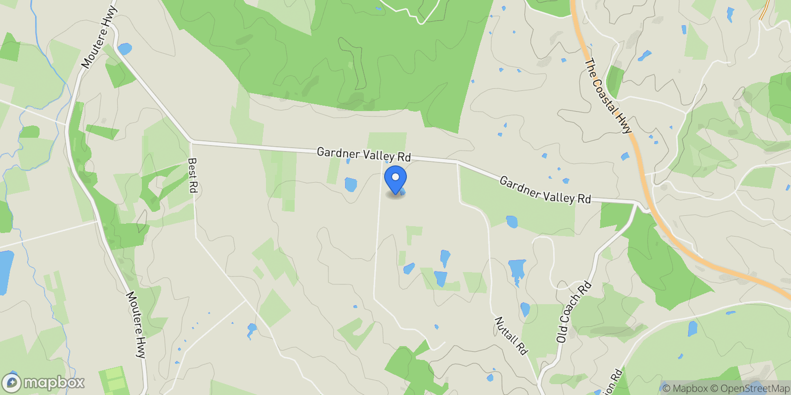 Map showing 21 Tarrant Road Upper Moutere, Nelson, TAS, Upper Moutere, Tasman, New Zealand.