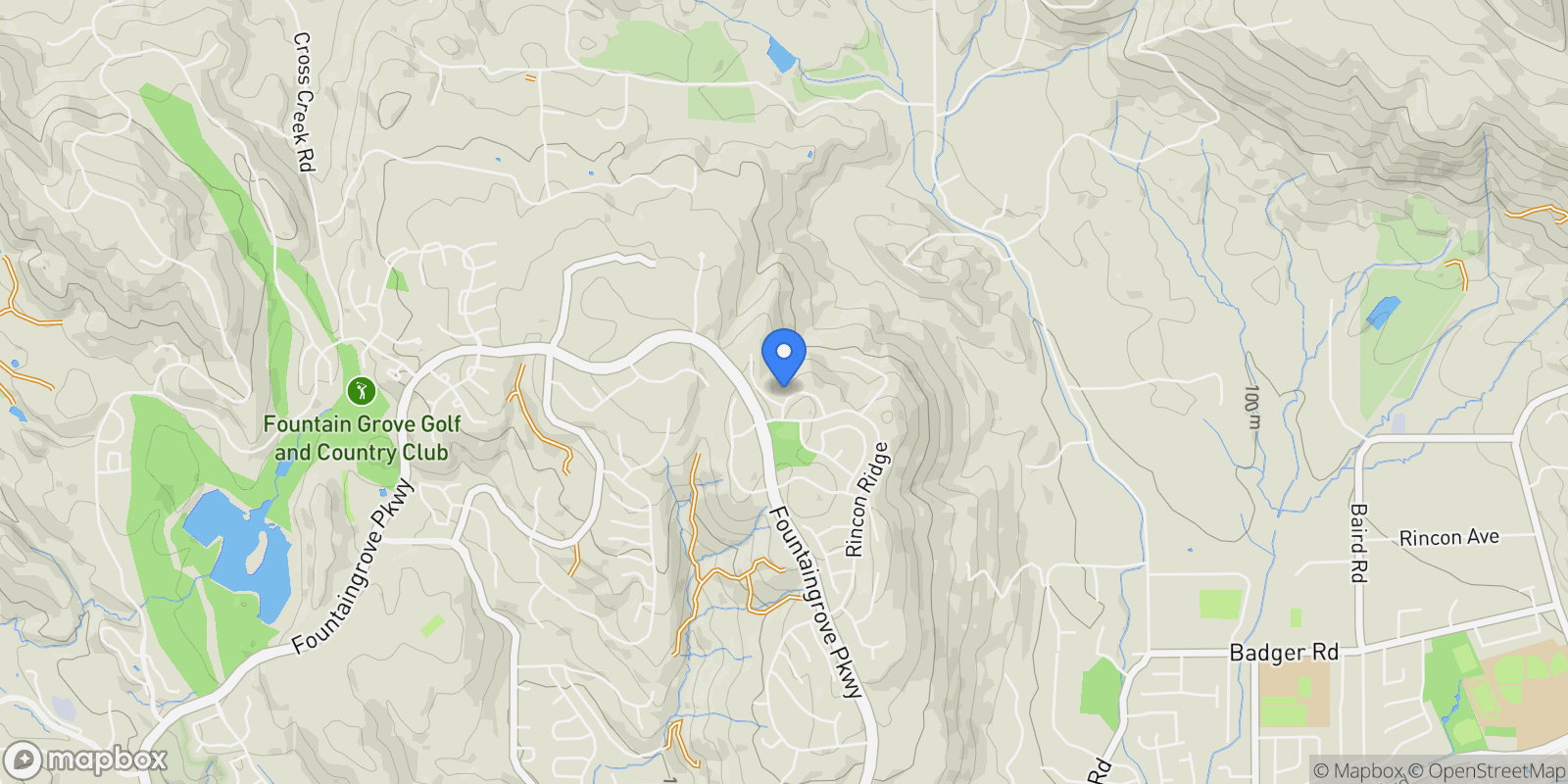 Map showing 3911 Chanterelle Circle , Santa Rosa, CA 95404, Santa Rosa, California, United States.
