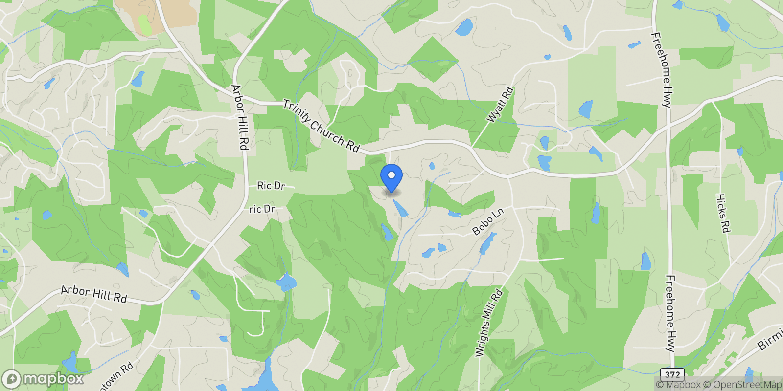 Map showing 152 Sherwood Lane, Canton, Georgia, United States.