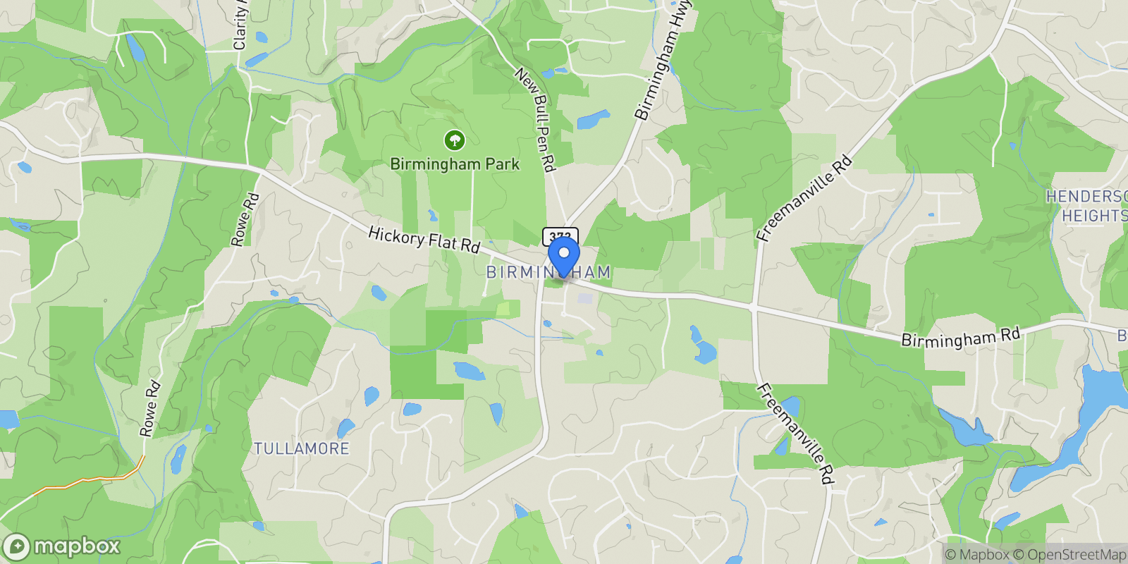 Map showing 1057 Crossroads Trail, Milton, Georgia, United States.