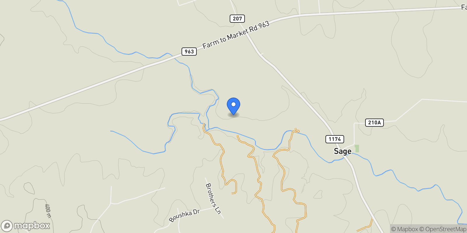 Map showing 000 John Deere Road, Burnet, TX 78611, Burnet, Texas, United States.