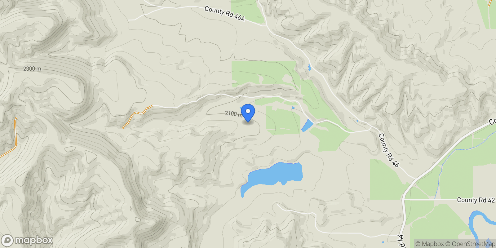 Map showing 23125 Fawn Creek Road , Steamboat Springs, CO 80487, Steamboat Springs, Colorado, United States.