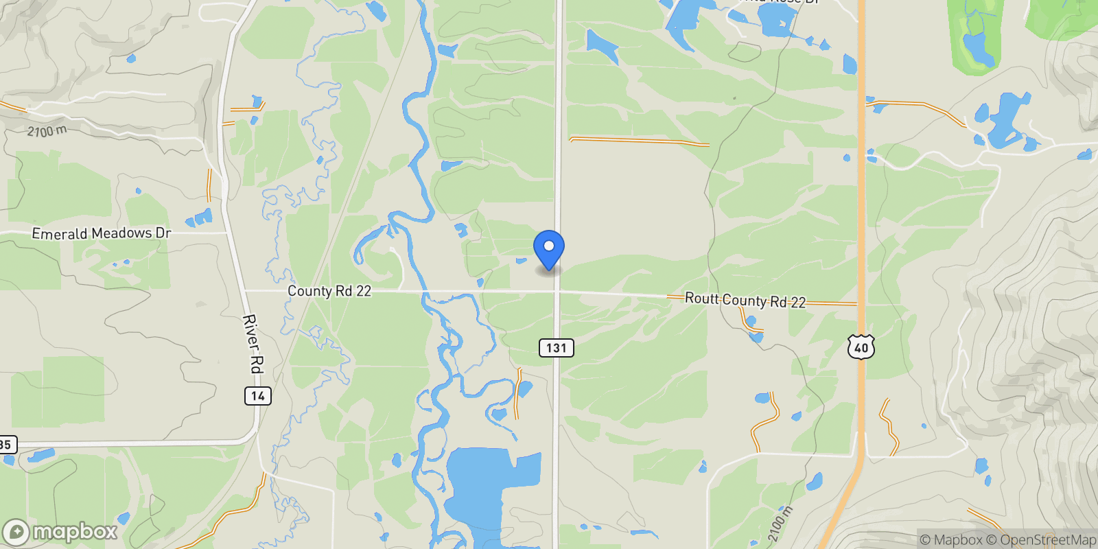 Map showing 31900 County Road 22 Unit# A&B, Steamboat Springs, CO 80487, Steamboat Springs, Colorado, United States.