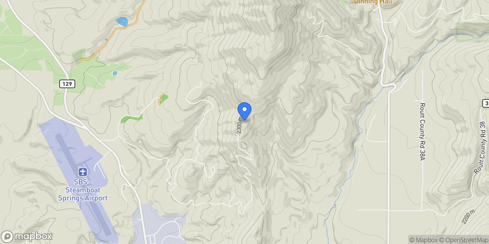 Map showing 30800 Game Trails Drive , Steamboat Springs, CO 80487, Steamboat Springs, Colorado, United States.