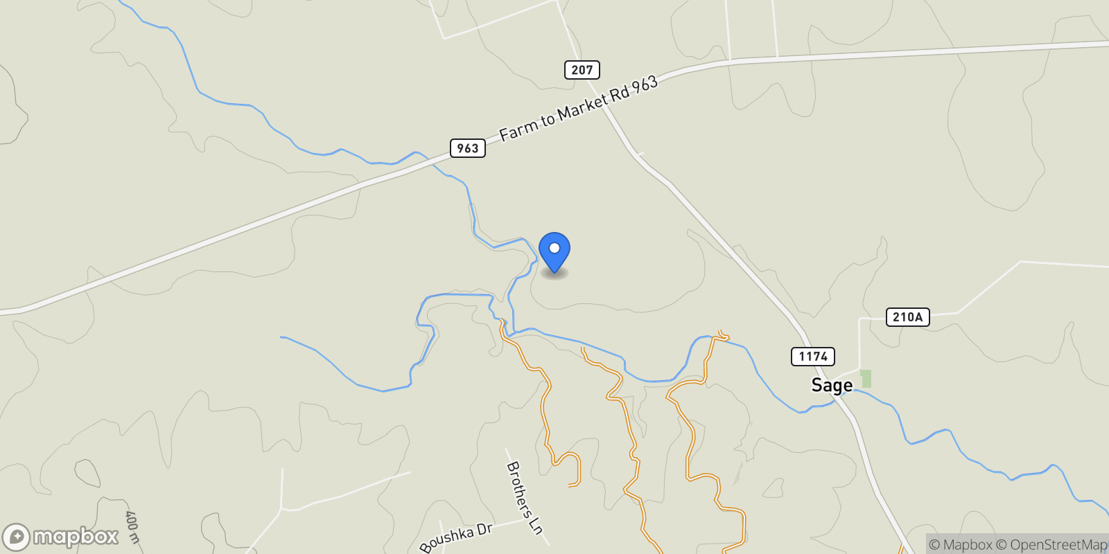 Map showing 000 John Deere Road, Burnet, TX 78611, Burnet, Texas, United States.