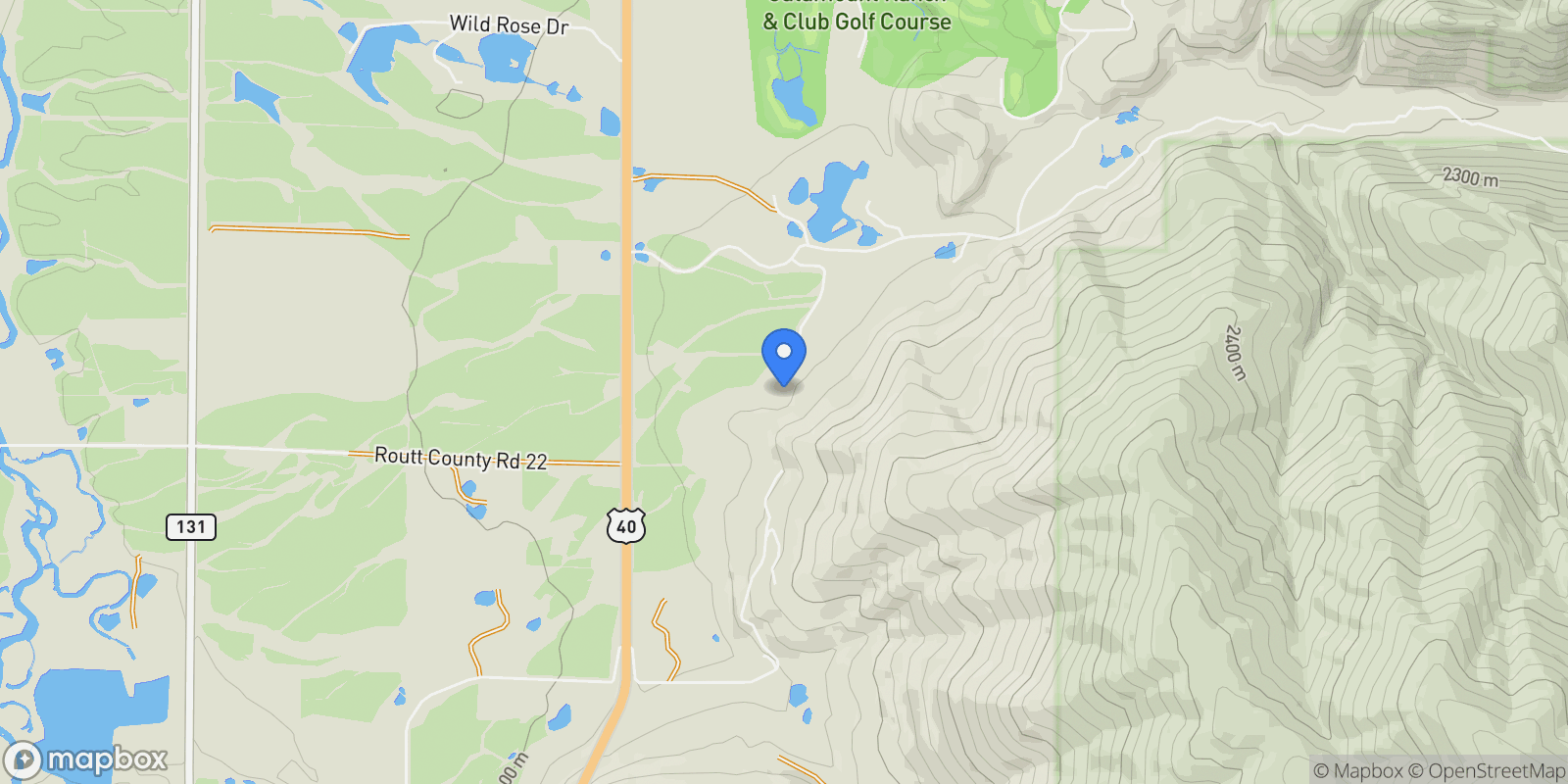 Map showing 33225 Painted Pony Lane , Steamboat Springs, CO 80487, Steamboat Springs, Colorado, United States.