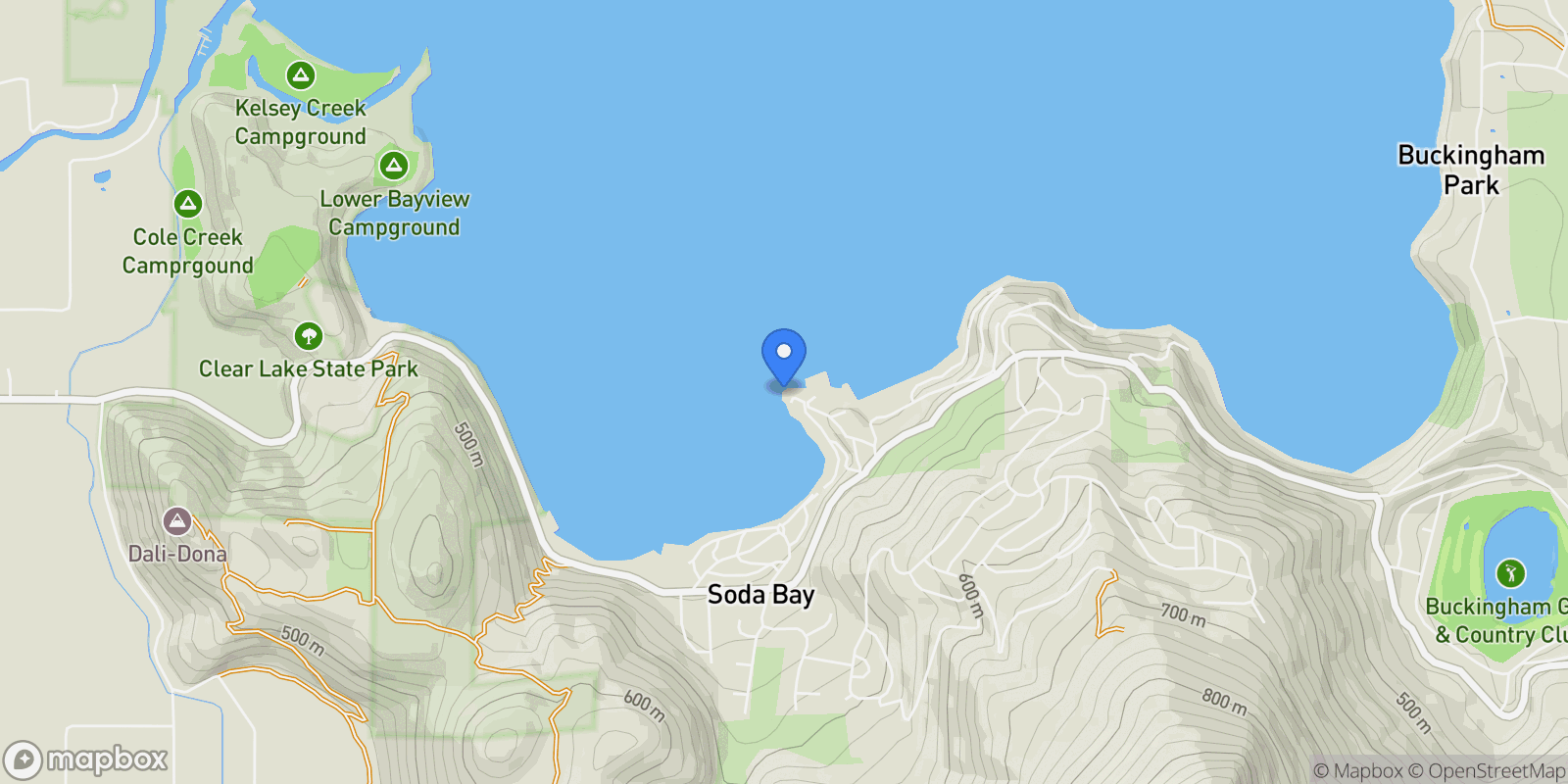 Map showing 2998 Willow Road , Kelseyville, CA 95451, Kelseyville, California, United States.