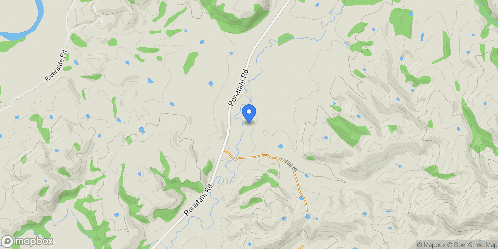 Map showing 752D Ponatahi Road Martinborough, Wairarapa, WGN, Dyerville, Wellington, New Zealand.
