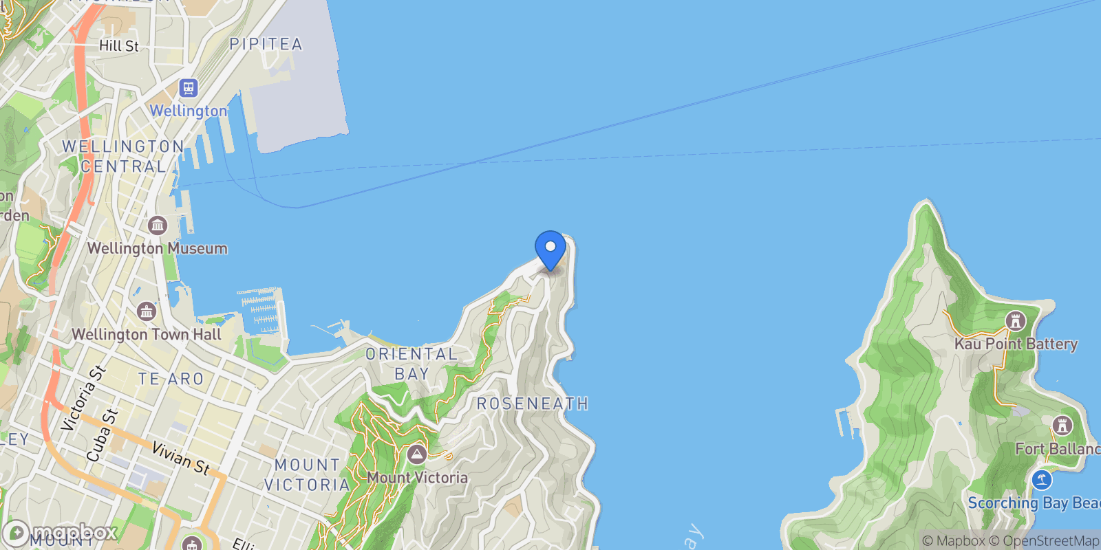Map showing 9E/19 Maida Vale Road Roseneath, Wellington, WGN 6011, Wellington, Wellington, New Zealand.