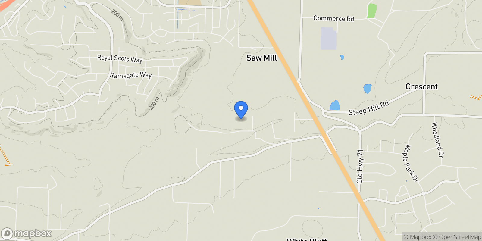 Map showing 4407 Webb Way, Fort Smith, AR 72916, Fort Smith, Arkansas, United States.