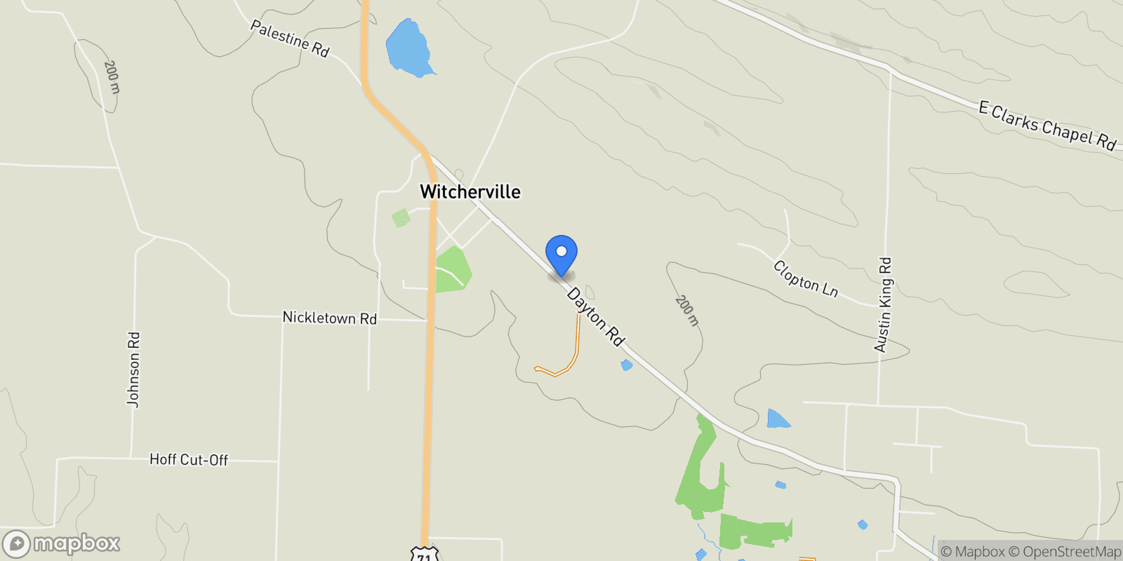 Map showing 5752 Dayton Road, Huntington, AR 72940, Huntington, Arkansas, United States.