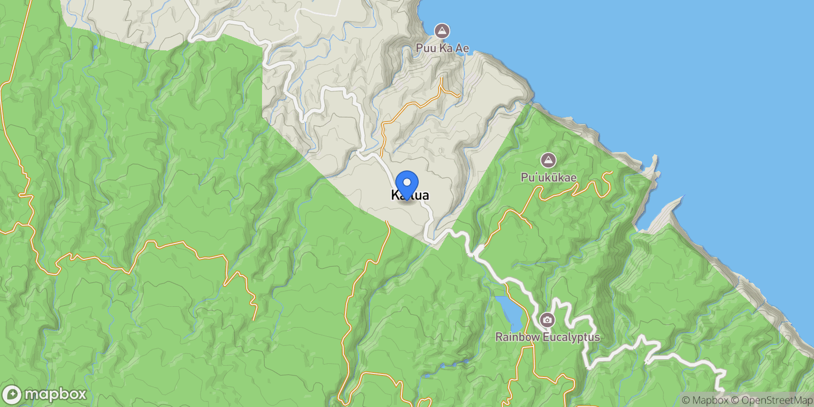 Map showing 8040 Hana Hwy, Haiku, HI 96708, Haiku-Pauwela, Hawaii, United States.