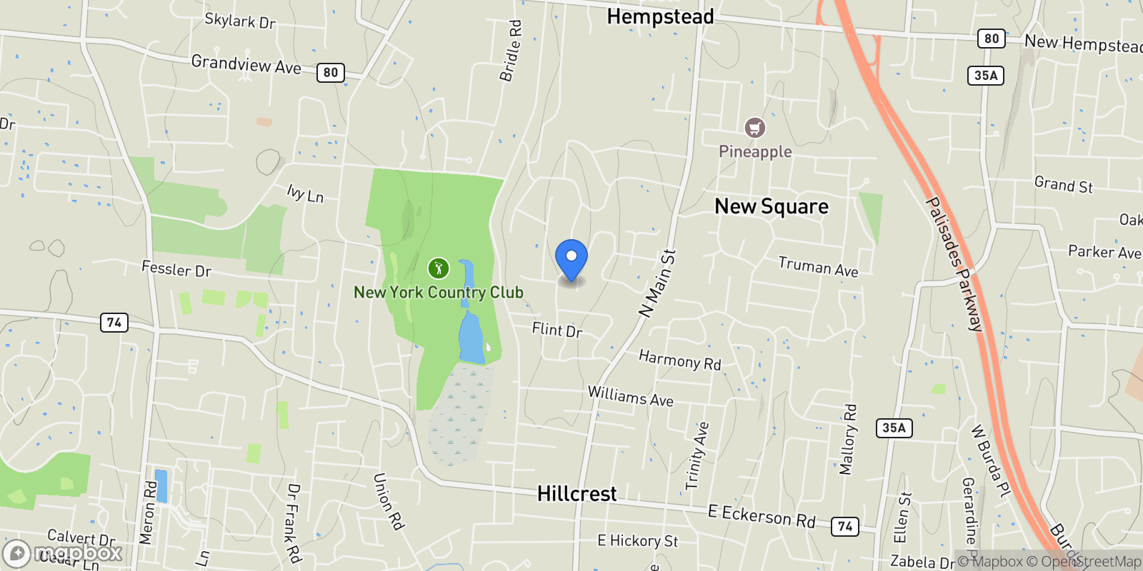 Map showing 5 Schettig Court, Spring Valley, NY 10977, Spring Valley, New York, United States.
