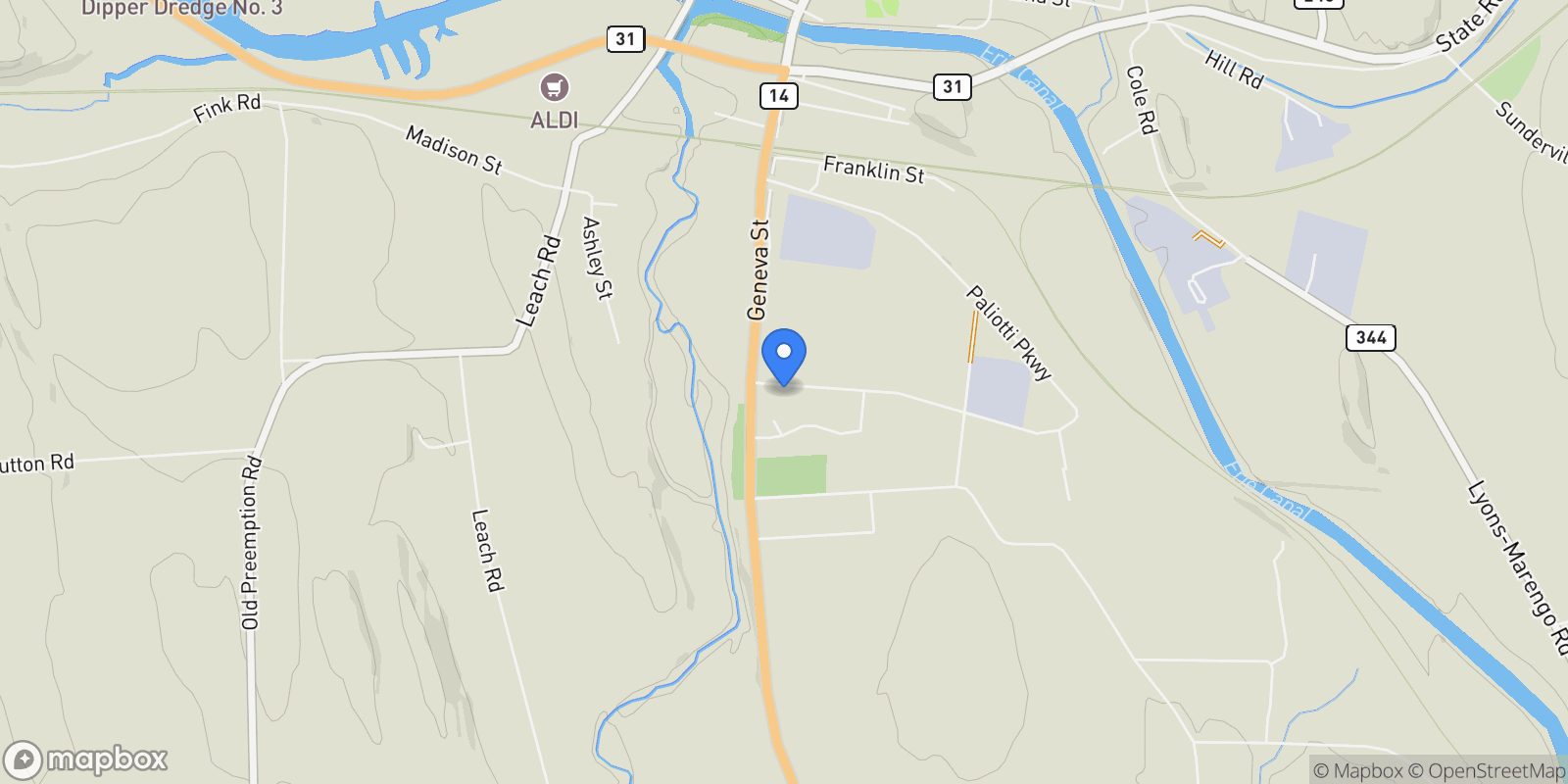 Map showing 8 Dunn Road, Airmont, NY 10952, Lyons, New York, United States.