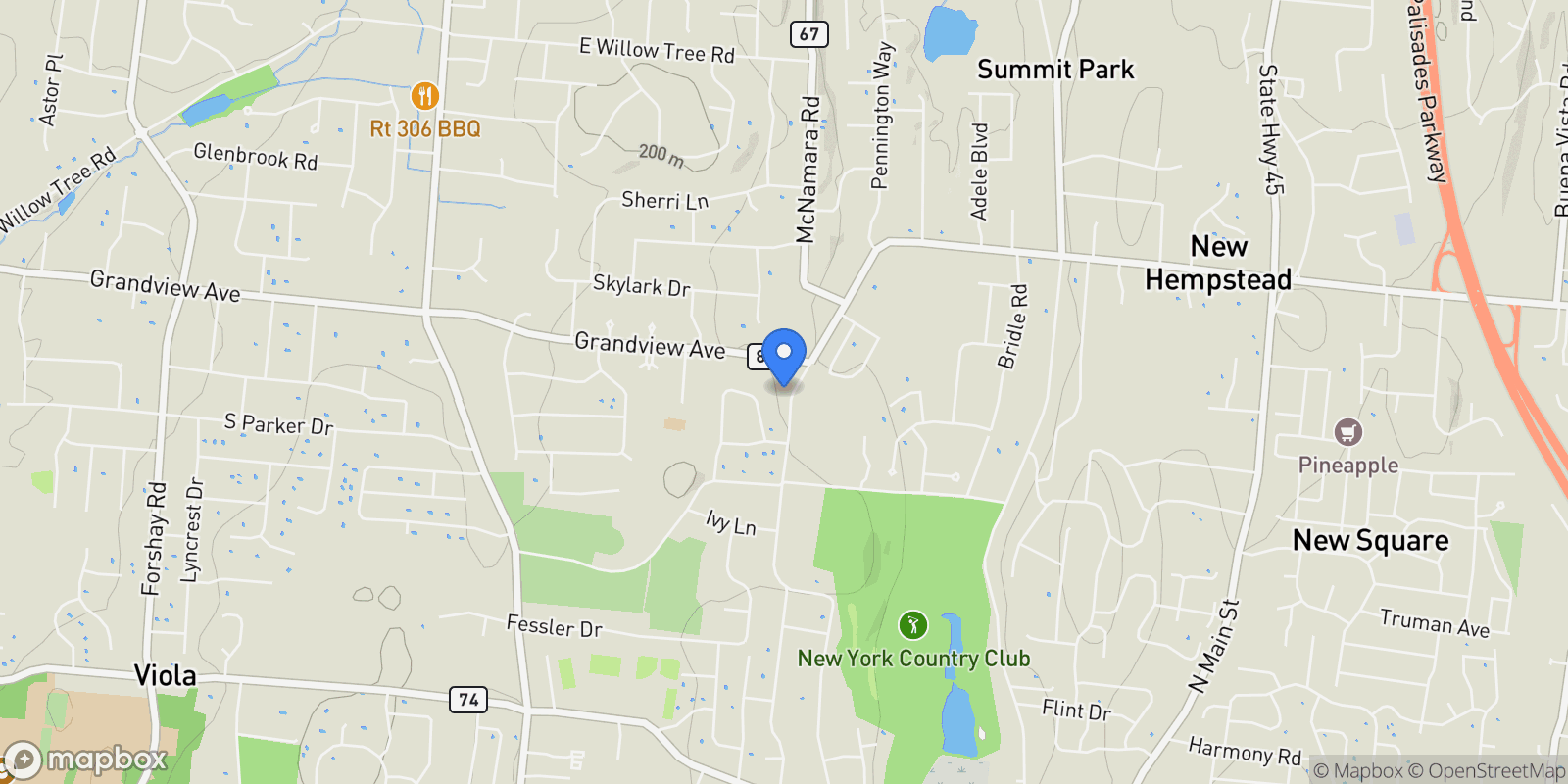 Map showing 767 Union Road, Spring Valley, NY 10977, Spring Valley, New York, United States.