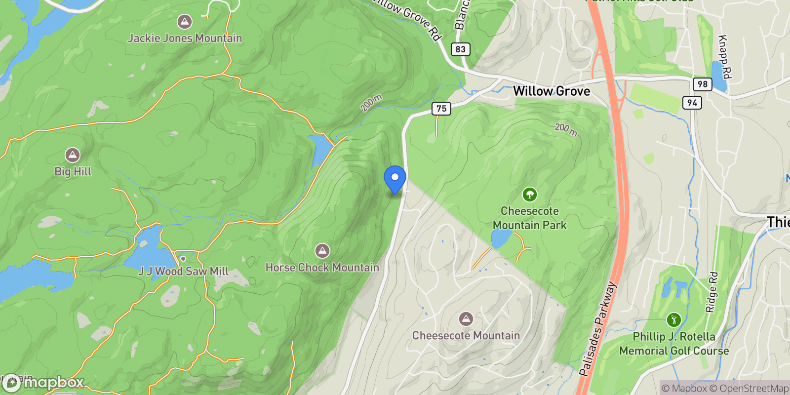 Map showing 329 Call Hollow Road, Haverstraw, NY 10980, Haverstraw, New York, United States.