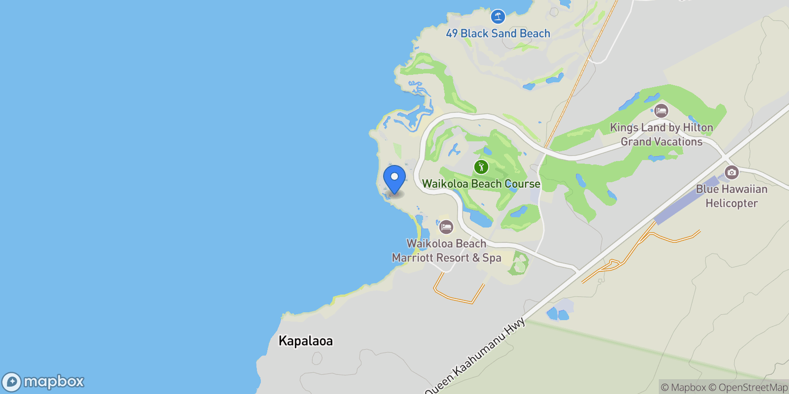 Map showing 69-1077 KOLEA KAI CIRCLE, Waikoloa, HI, 96743, USA, Waikoloa Village, Hawaii, United States.