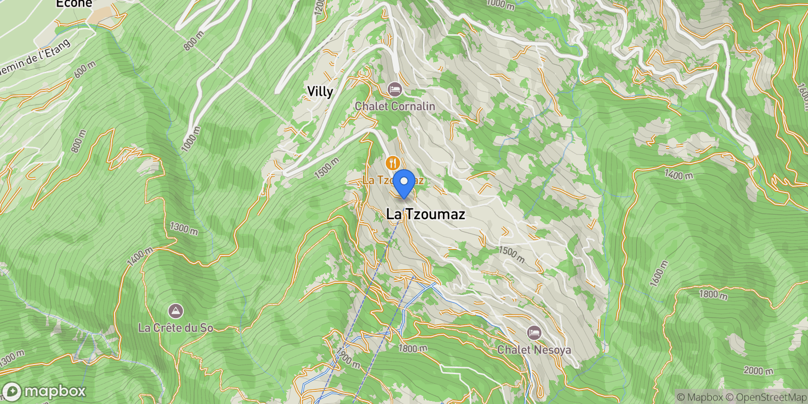 Map showing Riddes, Valais, Switzerland.