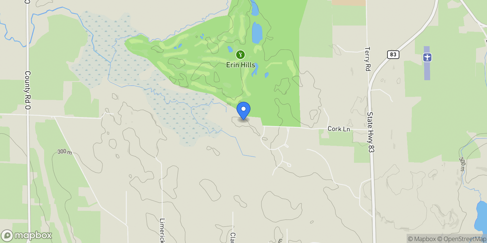 Map showing 7200 Cork Ln, Hartford, WI 53027, Hartford, Wisconsin, United States.