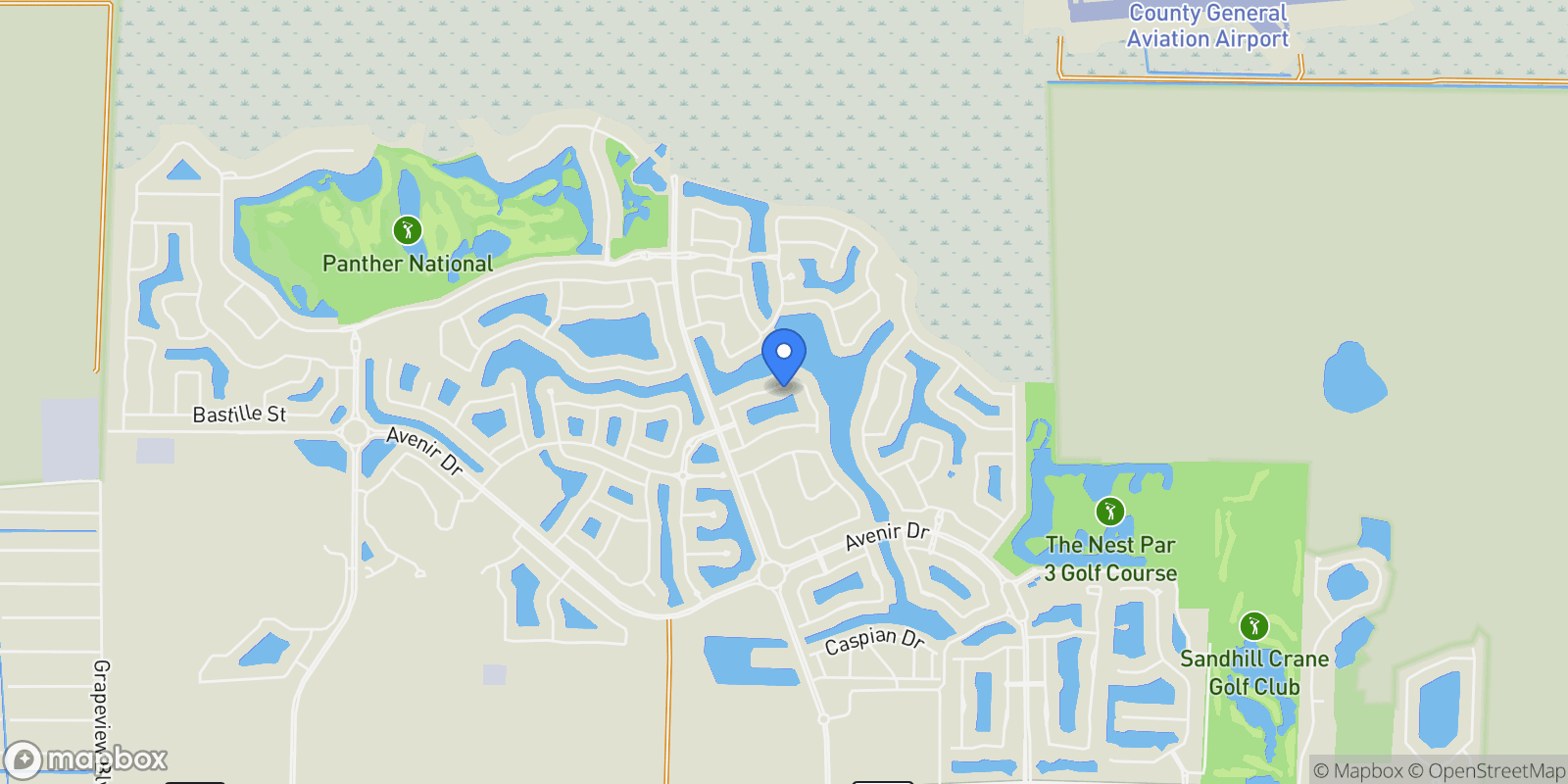 Map showing 12636 Solana Bay Circle , Palm Beach Gardens, FL 33412, Loxahatchee, Florida, United States.