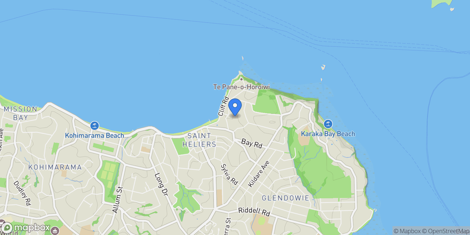 Map showing 35 Clarendon Road, Auckland, AUK 1071, Auckland, Auckland, New Zealand.