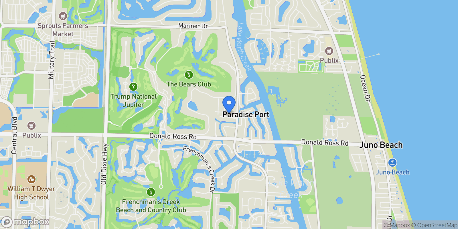 Map showing 2870 Susan Avenue , Palm Beach Gardens, FL 33410, Palm Beach Gardens, Florida, United States.
