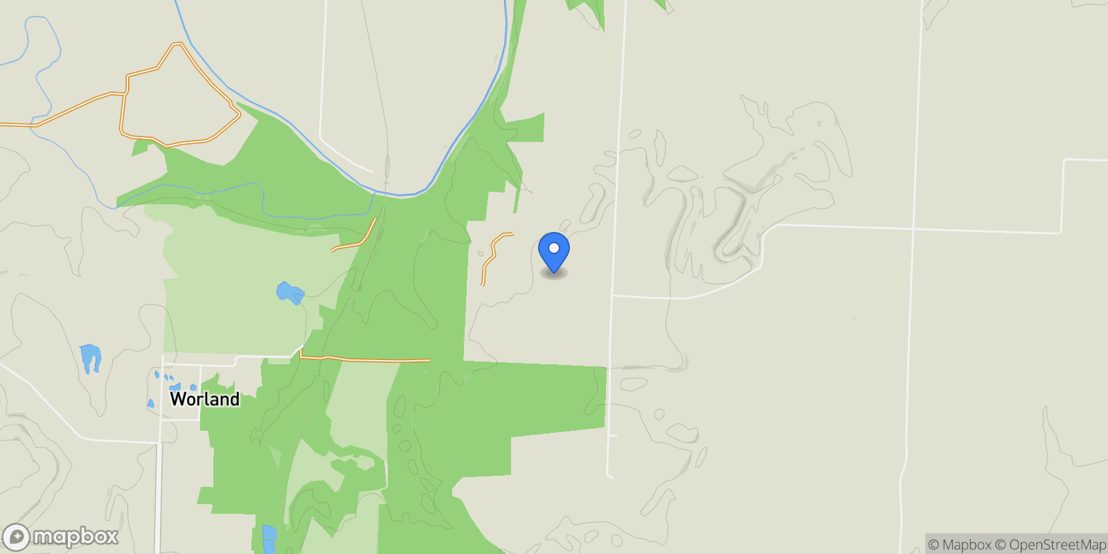 Map showing 1978 SW County Road 11517 Road, Rich Hill, MO 64779, Rich Hill, Missouri, United States.