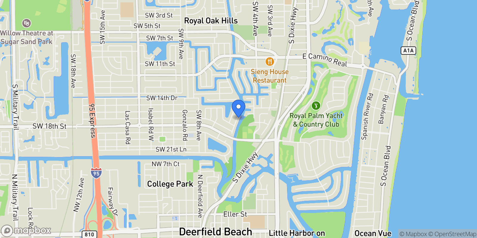 Map showing 1560 SW 6th Avenue SW, Boca Raton, FL, 33486, USA, Boca Raton, Florida, United States.