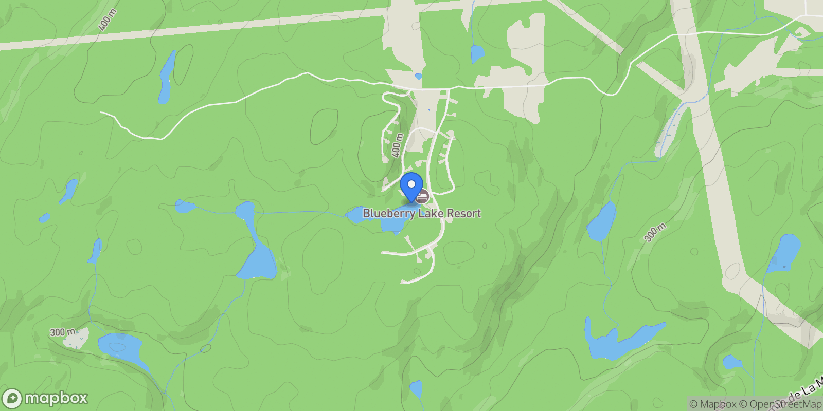 Map showing 620 Ch. des Pionniers, Village de Labelle, Quebec, Canada.