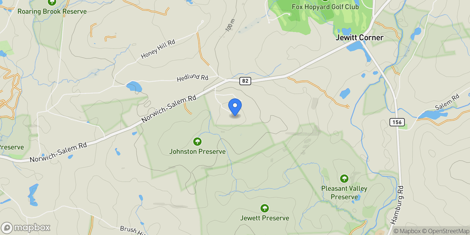 Map showing 31 Birch Hill Road, Lyme, CT, 06371, USA, Lyme, Connecticut, United States.