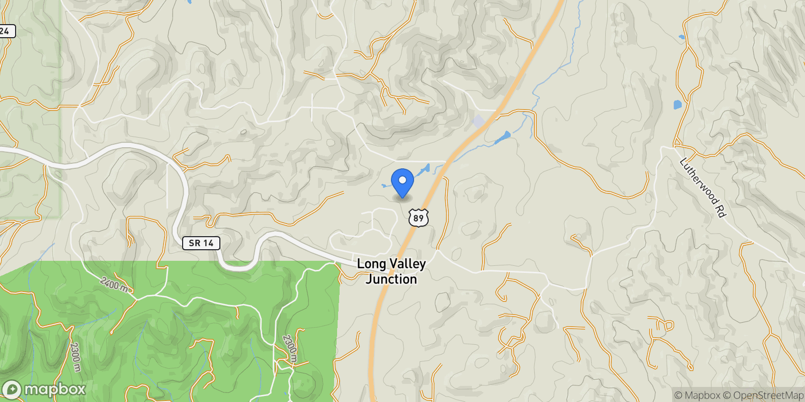 Map showing 2814 N DEAD HORSE LOOP, 84710, Utah, United States.