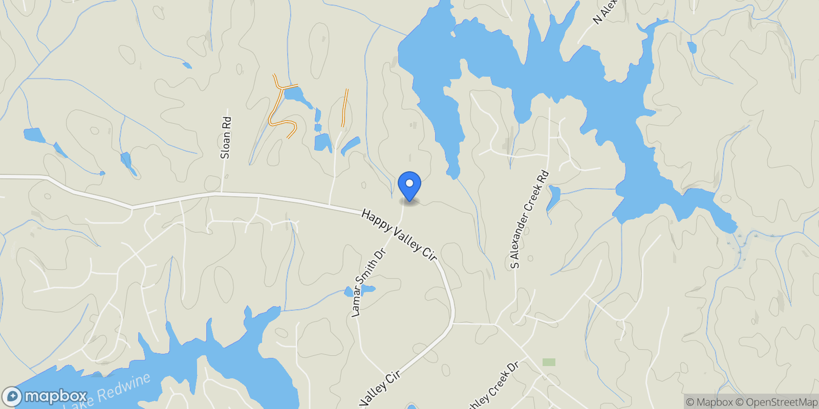 Map showing Newnan, Georgia, United States.