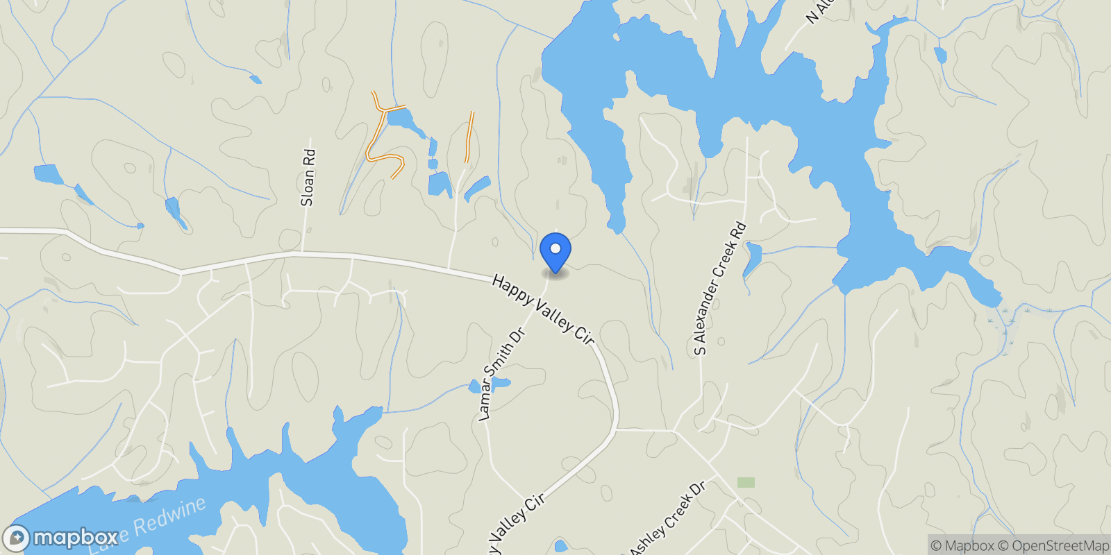Map showing Newnan, Georgia, United States.