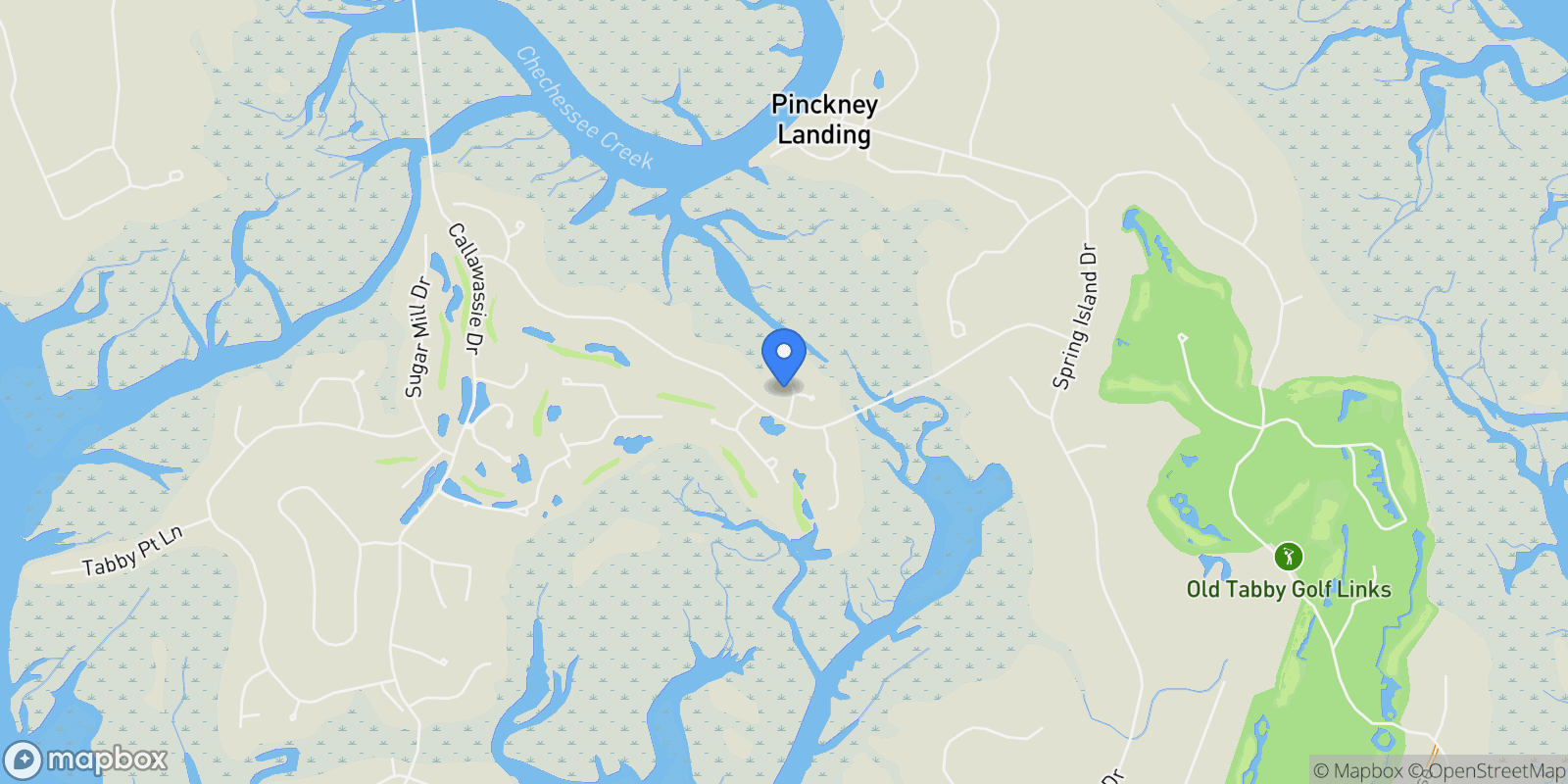 Map showing 3 Woodstork Watch, Okatie, SC, 29909, USA, Bluffton, South Carolina, United States.