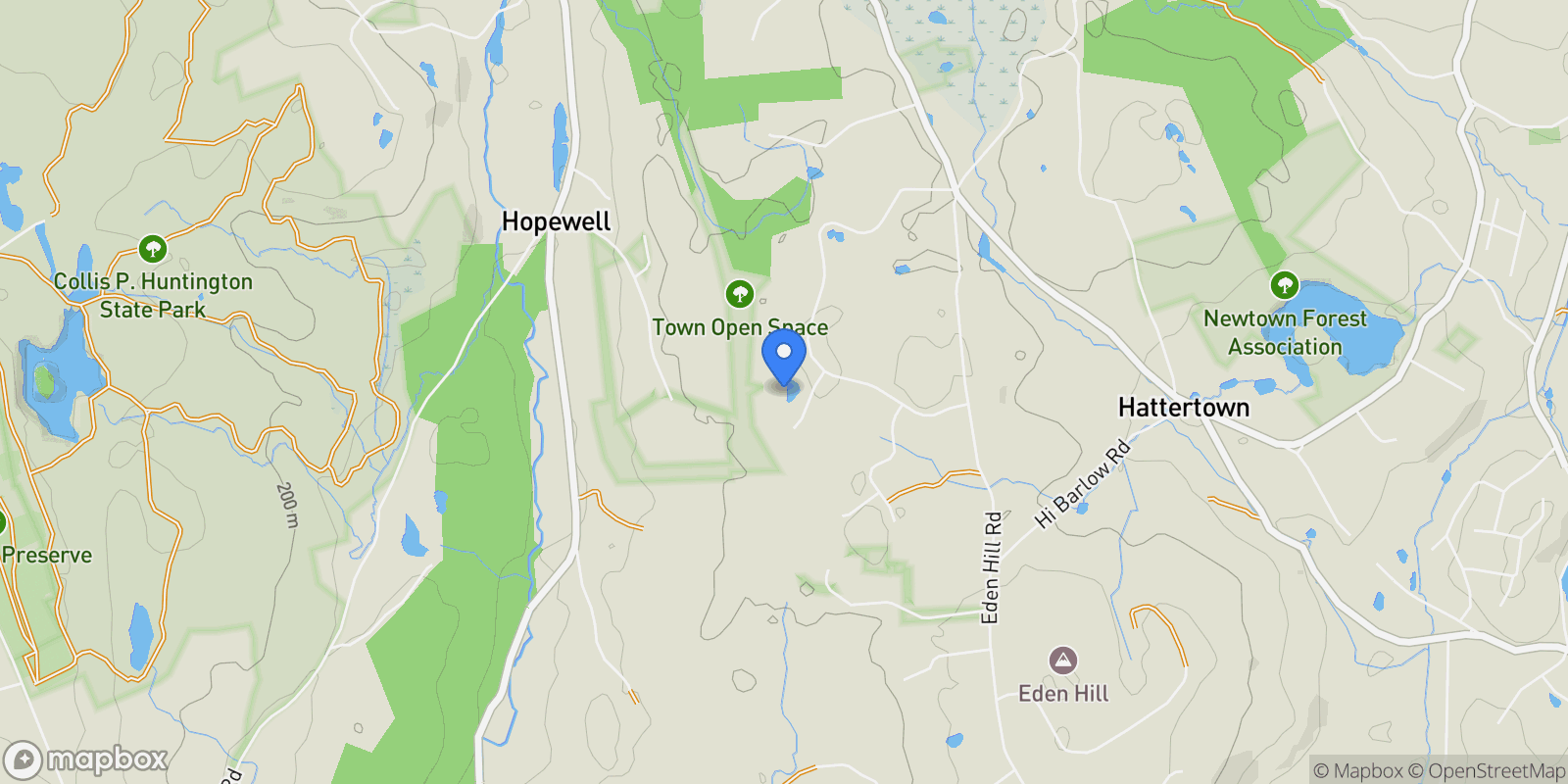 Map showing 4 Vona Way, Newtown, CT, 06470, USA, Newtown, Connecticut, United States.