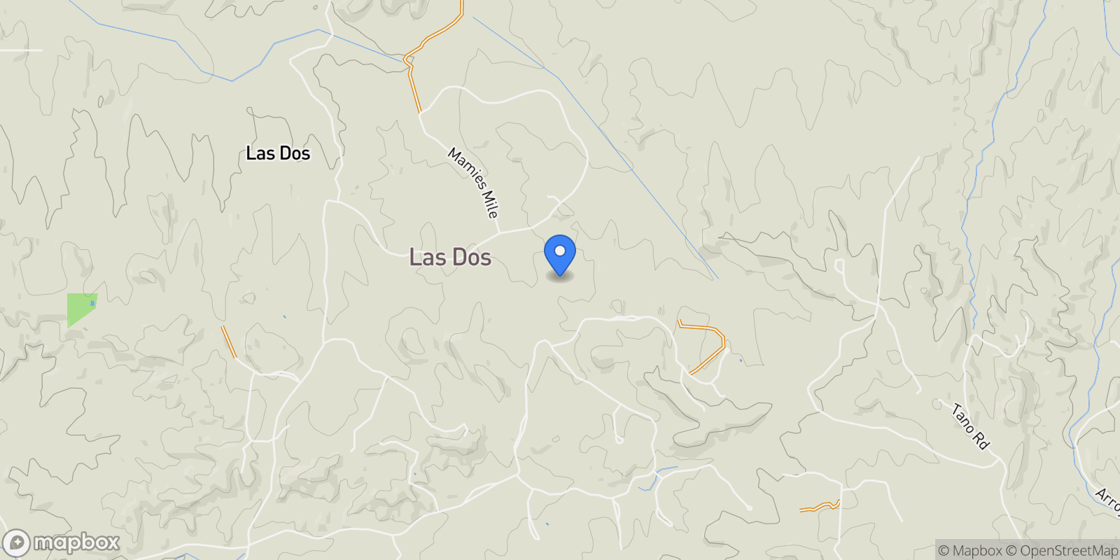 Map showing 9 Placita Anita, Santa Fe, NM 87506, Santa Fe, New Mexico, United States.