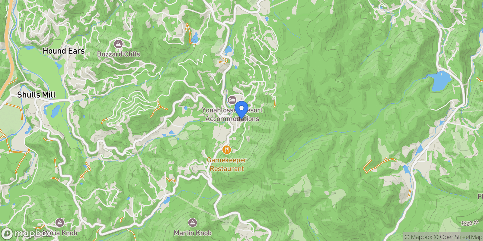 Map showing 155 Far Sawrey , 1, Boone, NC 28607, Boone, North Carolina, United States.