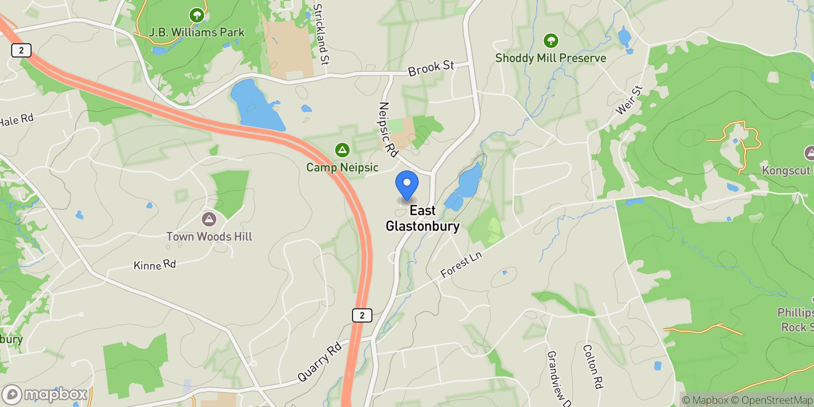 Map showing 96 Crosby Road, Glastonbury, CT, 06033, USA, Glastonbury, Connecticut, United States.