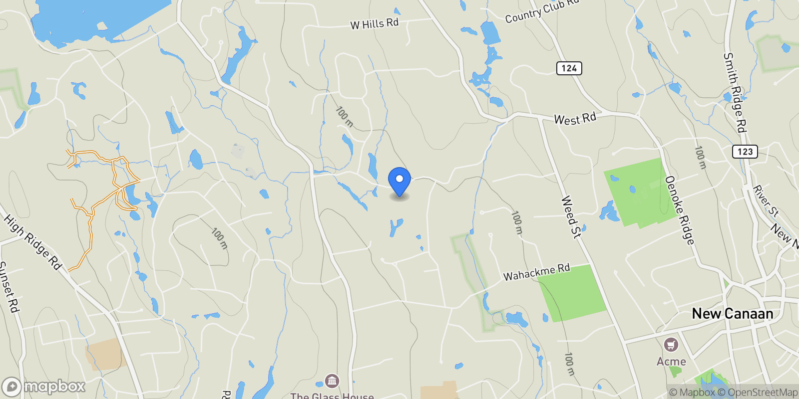 Map showing 276 Greenley Road, New Canaan, CT, 06840, USA, New Canaan, Connecticut, United States.