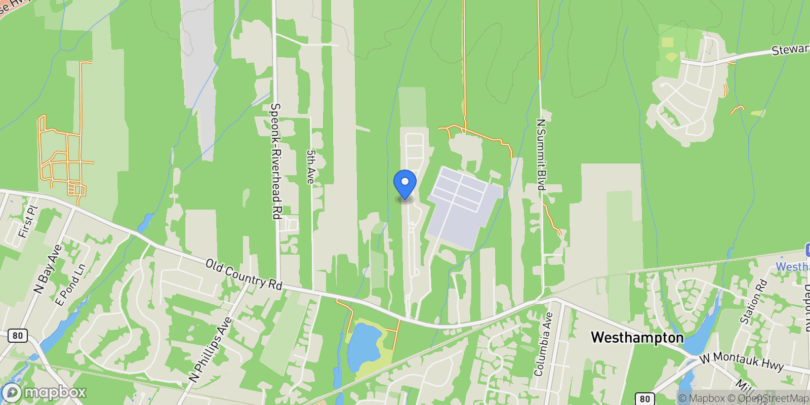 Map showing 112 Ashley Drive, Westhampton, NY, 11977, USA, Westhampton, New York, United States.