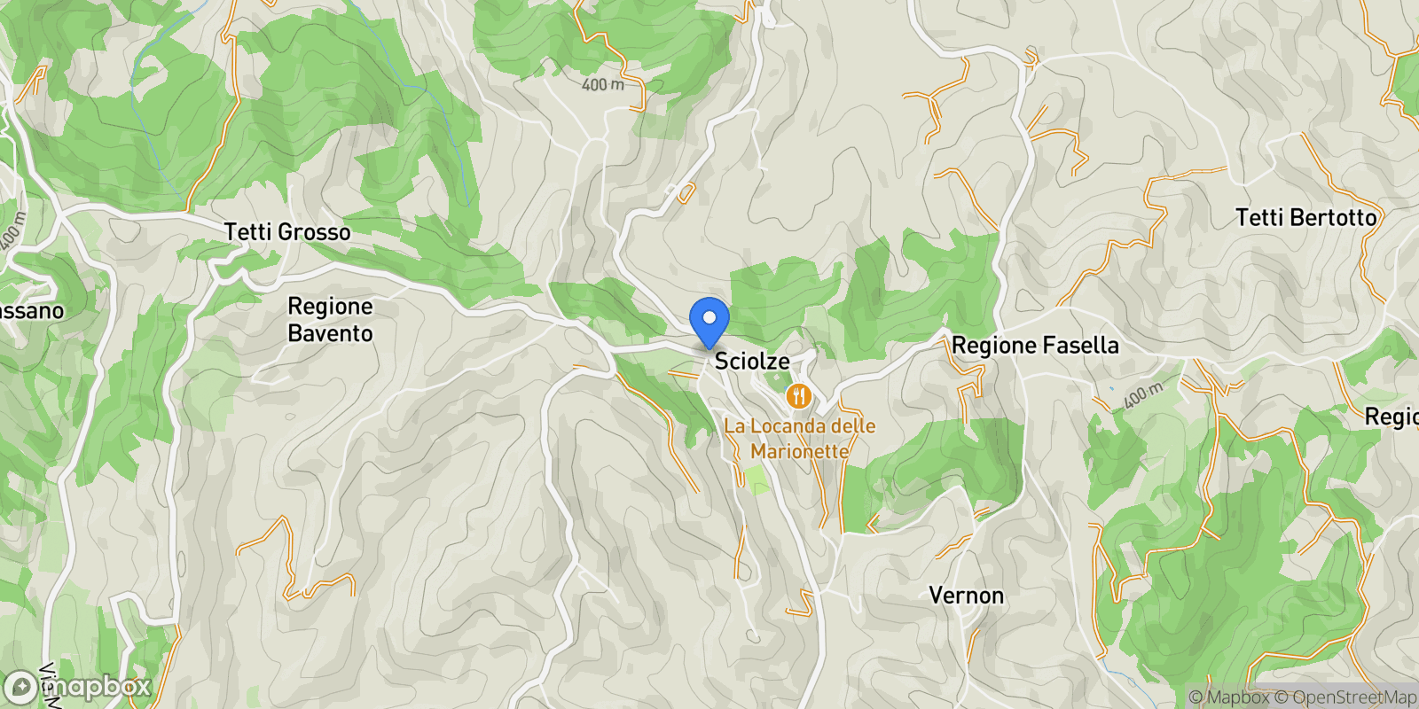 Map showing 10090 Sciolze, Metropolitan City of Turin, Italy, Sciolze, Piedmont, Italy.