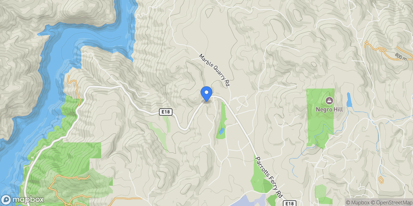 Map showing 23642 Porcina Way, Columbia, CA 95310, Columbia, California, United States.