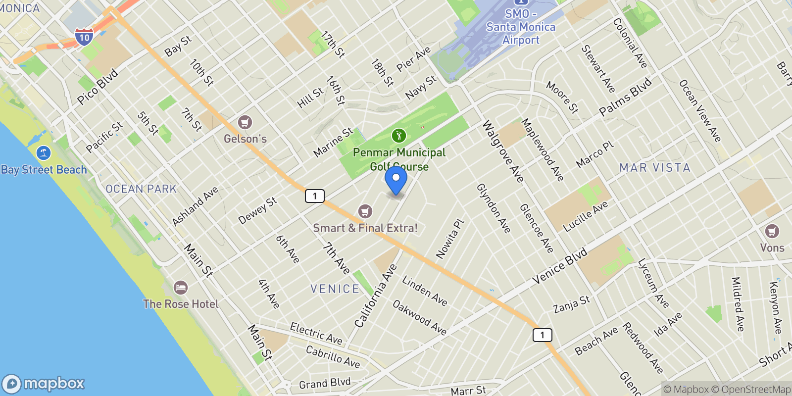Map showing 806 Valita Street, Los Angeles, California, United States.