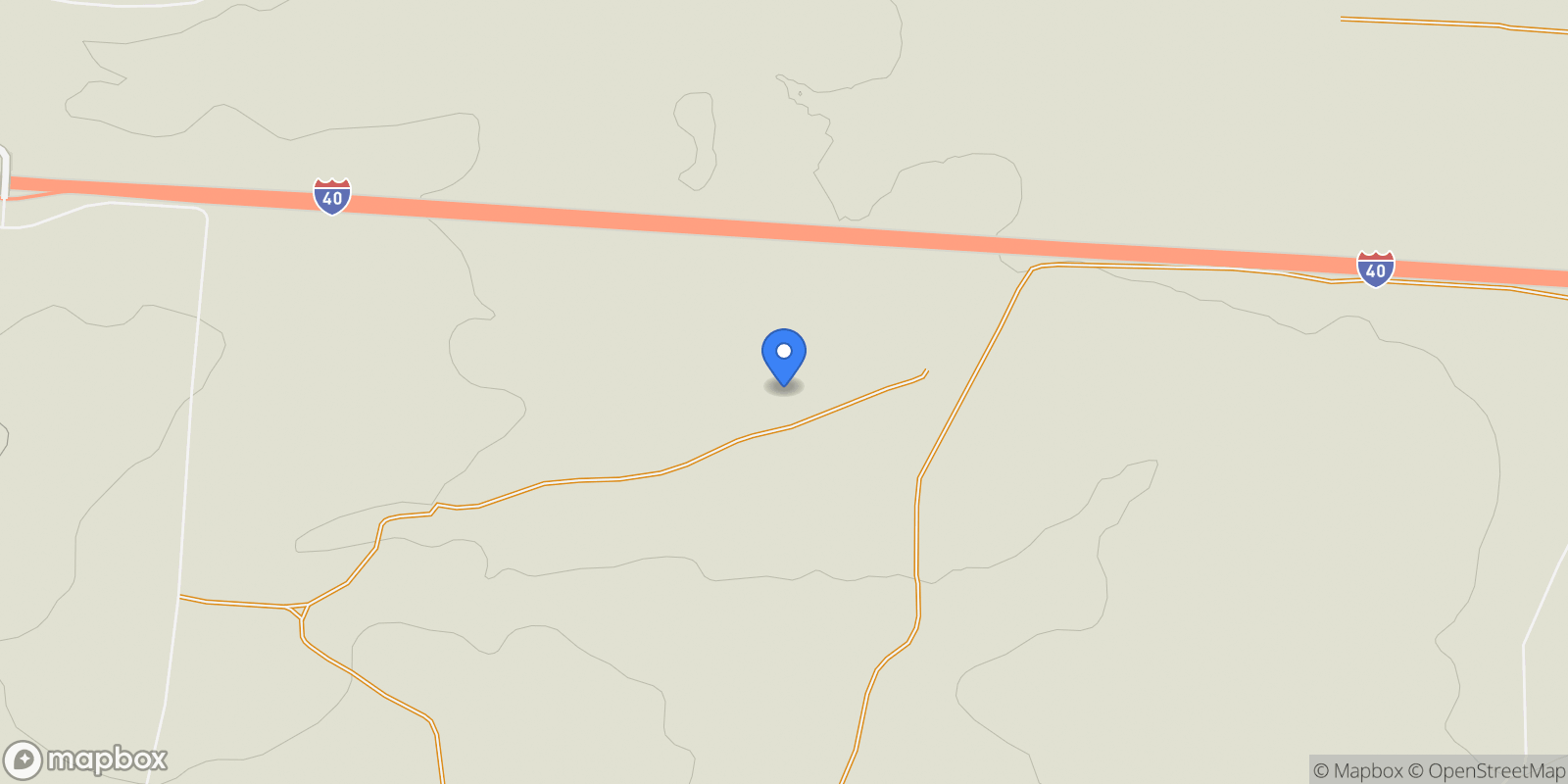 Map showing 0 Paseo de Colinas, Santa Fe, NM 87505, Santa Rosa, New Mexico, United States.