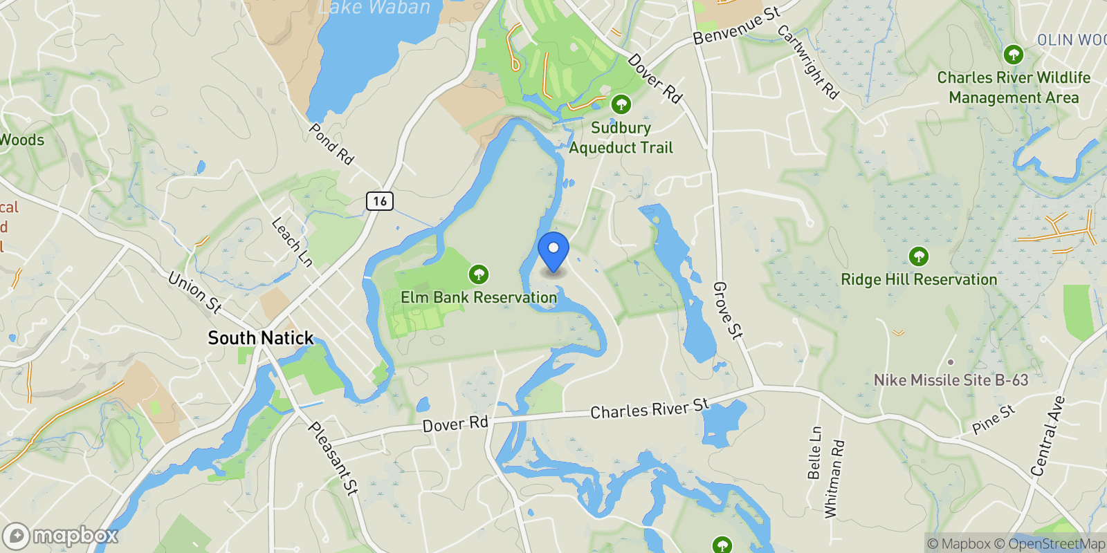 Map showing 12 Winding River Circle, Wellesley, MA, 02482, USA, Wellesley, Massachusetts, United States.