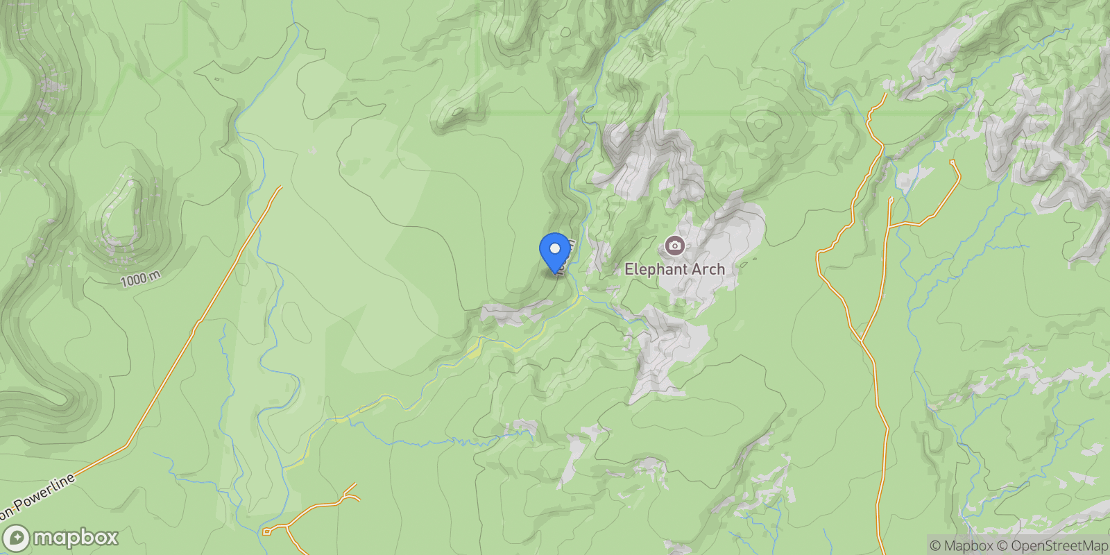 Map showing 0, Washington, Utah, United States.